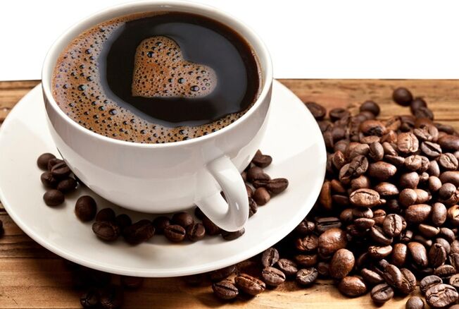 black coffee